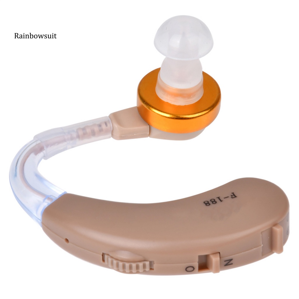 Máy Khuếch Đại Âm Thanh Tai F188 Nois-Red Có Giác Hút Phía Sau Thoải Mái