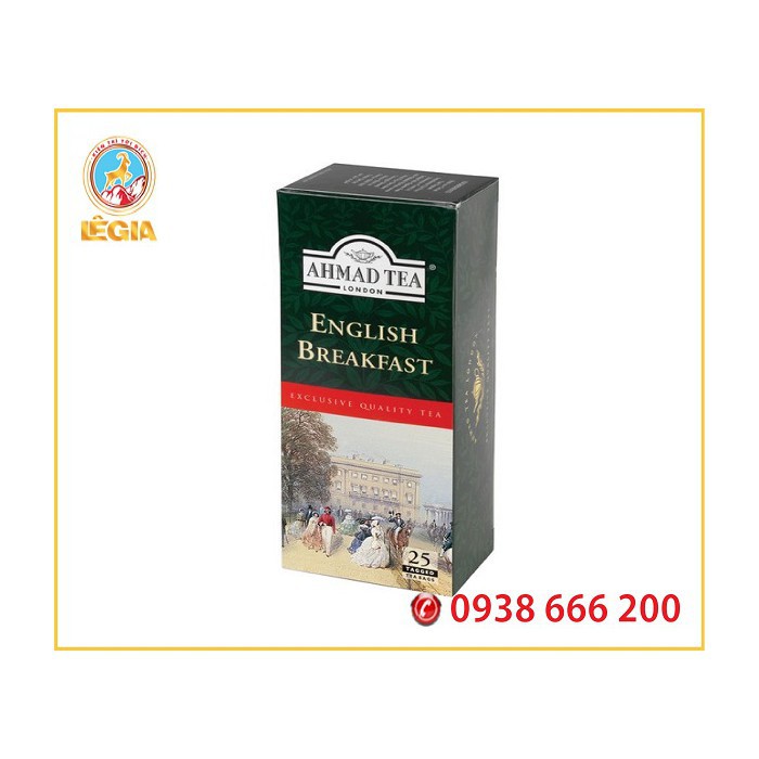 Trà AHMAD buổi sáng - AHMAD ENGLISH BREAKFAST TEA  ( 40g ,50g, hộp giấy)