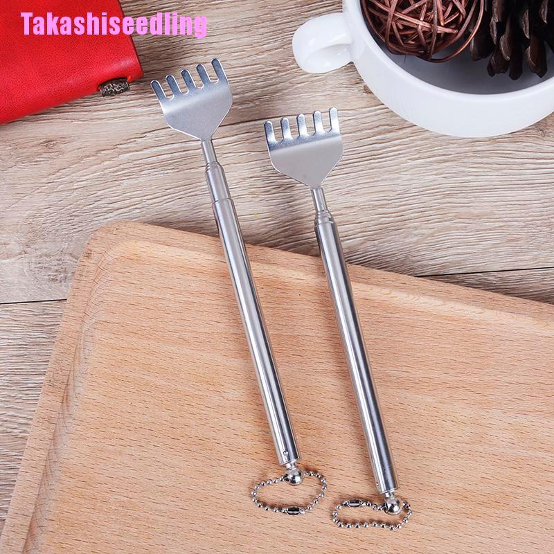 (Hàng Mới Về) Cây Gãi Lưng Bằng Thép Không Gỉ Có Thể Điều