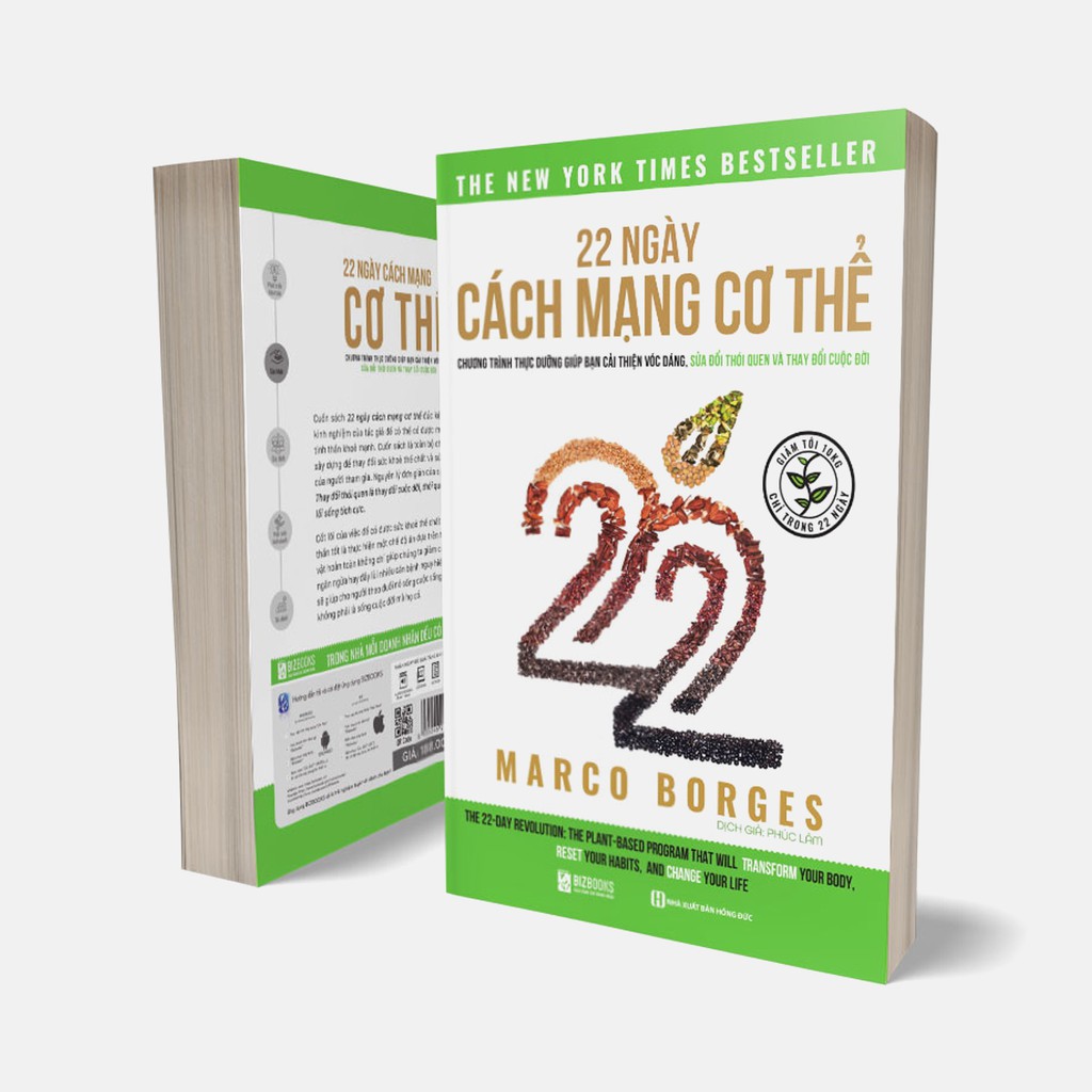 Sách - 22 Ngày Cách Mạng Cơ Thể | BigBuy360 - bigbuy360.vn
