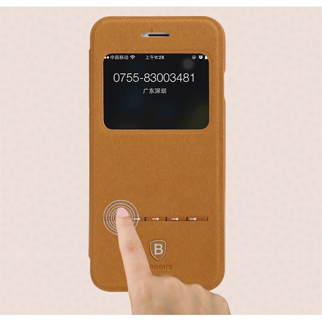 Bao da Baseus Terse Iphone 6/6S/6S plus da PU cao cấp, kiểu Flip | BigBuy360 - bigbuy360.vn