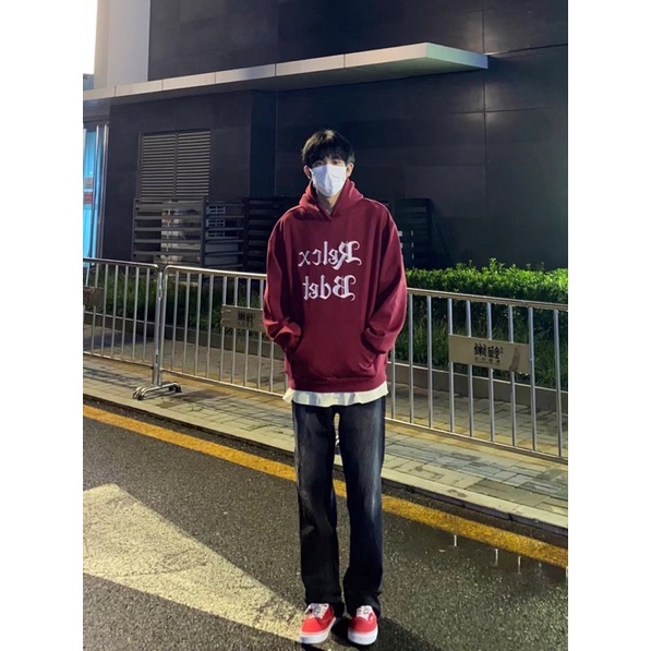 [ Nặng 800g ] Áo Hoodie Nỉ Ngoại Relax &amp; Chữ B Siêu hot , dày dặn Nam Nữ mặc đẹp