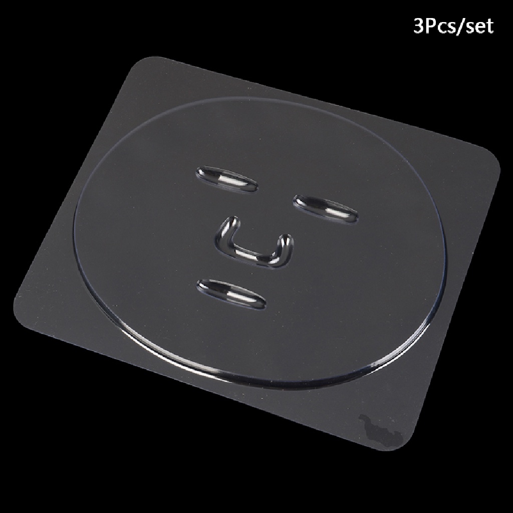 Set 3 khuôn tự làm mặt nạ trong suốt bằng PVC