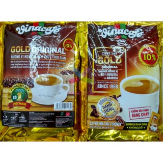 Vinacafe hoà tan 3 in 1 (Bịch 40 gói x 20g) - Cà phê sữa Vinacafé Gold Original