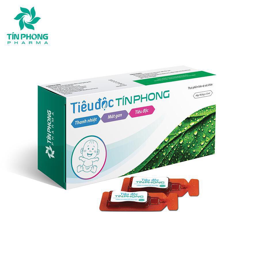 Tiêu độc tín phong thanh nhiệt mát gan