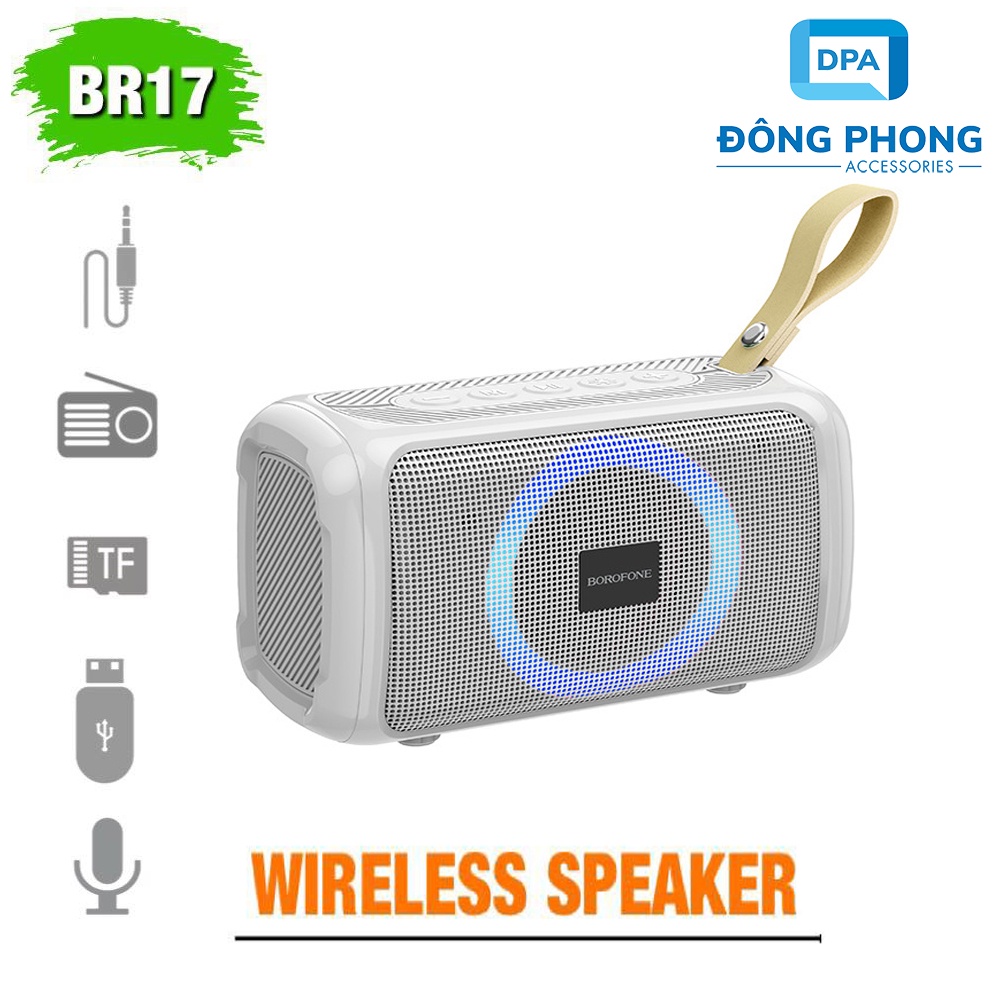 Loa Bluetooth Mini V5.1 Borofone BR17 Chính Hãng