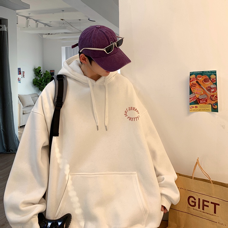 Áo hoodie dài tay in họa tiết phong cách năng động thời trang trẻ trung cho nam