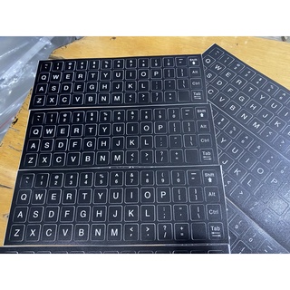 Miếng dán bàn phím tiếng anh cho laptop