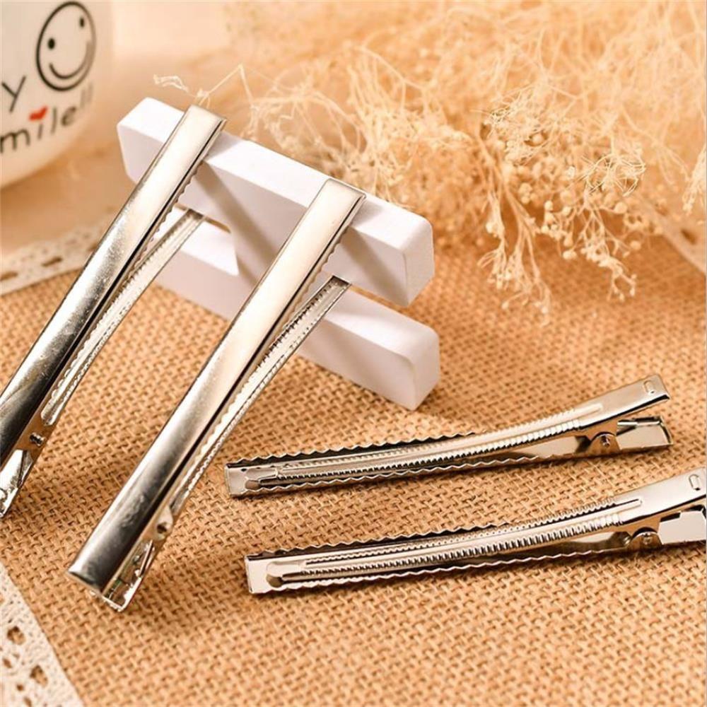 Set 50 Kẹp Tóc Cá Sấu ROWANS|Kẹp Tóc Mỏ Vịt Bằng Kim Loại