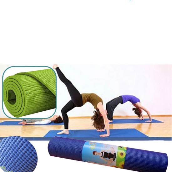 Thảm Yoga 2 mặt cao cấp khả năng chịu lực, chịu nước tốt