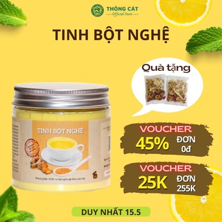 Tinh bột nghệ nguyên chất cấp ẩm và làm đẹp da, ngừa ung thư, giải độc gan, các triệu chứng đau dạ dày, hỗ trợ tiêu hóa