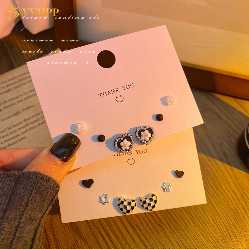 Set 3 Đôi Khuyên Tai Thời Trang Cho Nữ