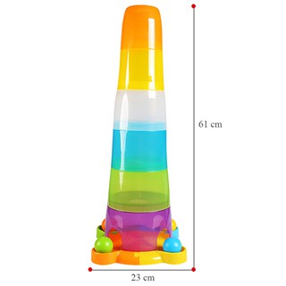 Tháp cốc xếp chồng bằng nhựa Winfun 0737