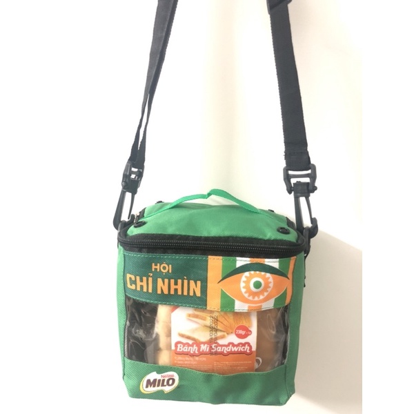 Túi Milo Hội Chỉ Một Và Hội Chỉ Vàng Cá Tính- Túi Đeo Chéo