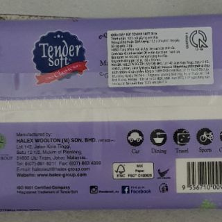 Khăn giấy rút tender soft 50 tờ