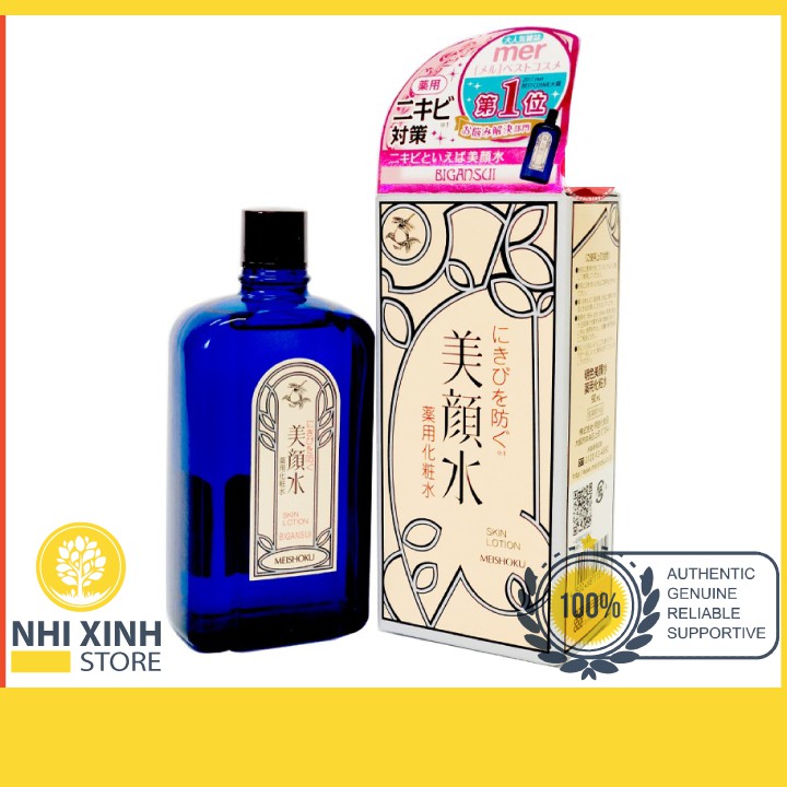 Nước Hoa Hồng Meishoku Bigansui Medicated Skin Lotion 90ml