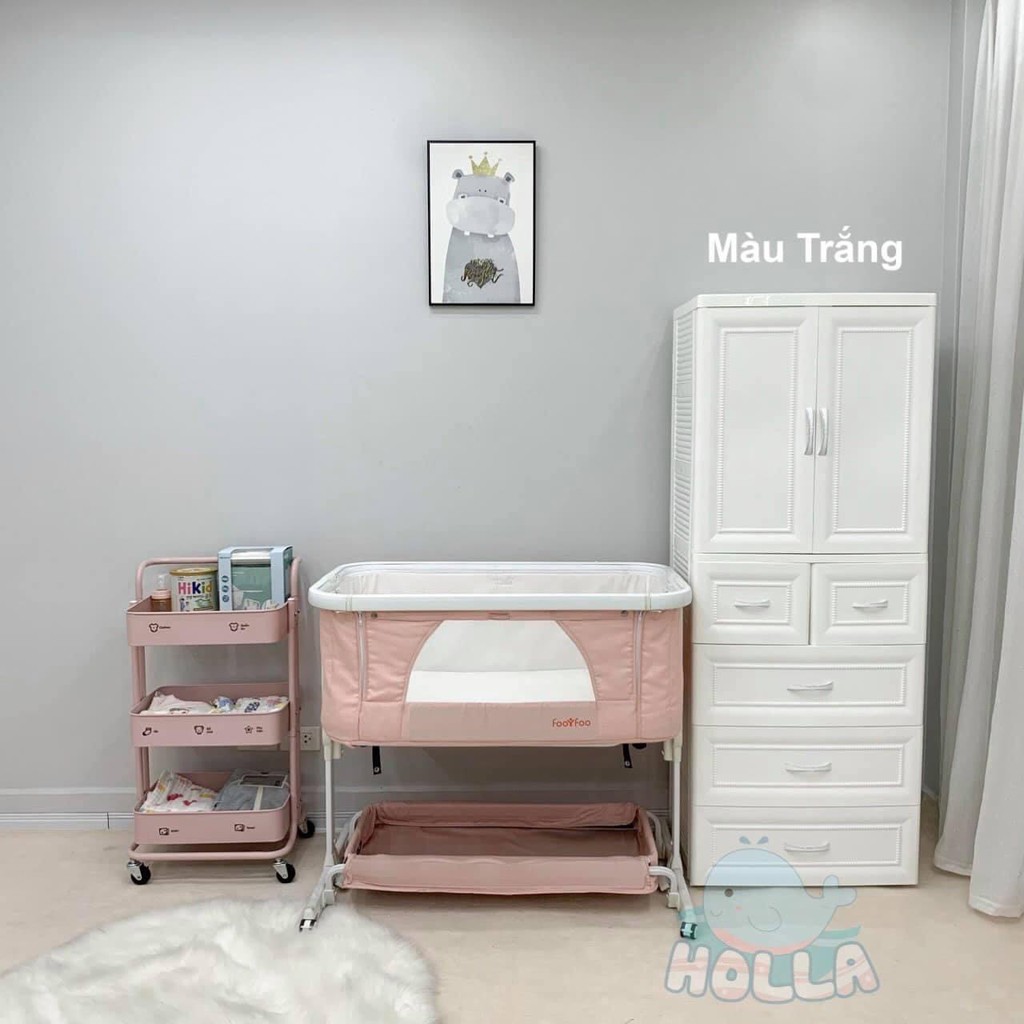 TỦ NHỰA VÂN GỖ CAO CẤP 5 TẦNG