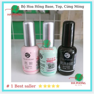 [ Chính Hãng ] Liên Kết - Top Bóng - Cứng Móng Hoa Hồng ( Chai 15ml)