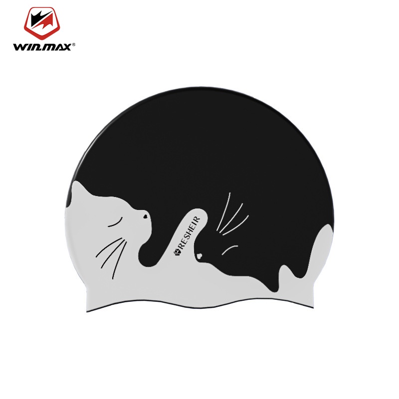 Mũ bơi Winmax bằng silicone thời trang mới cho người lớn