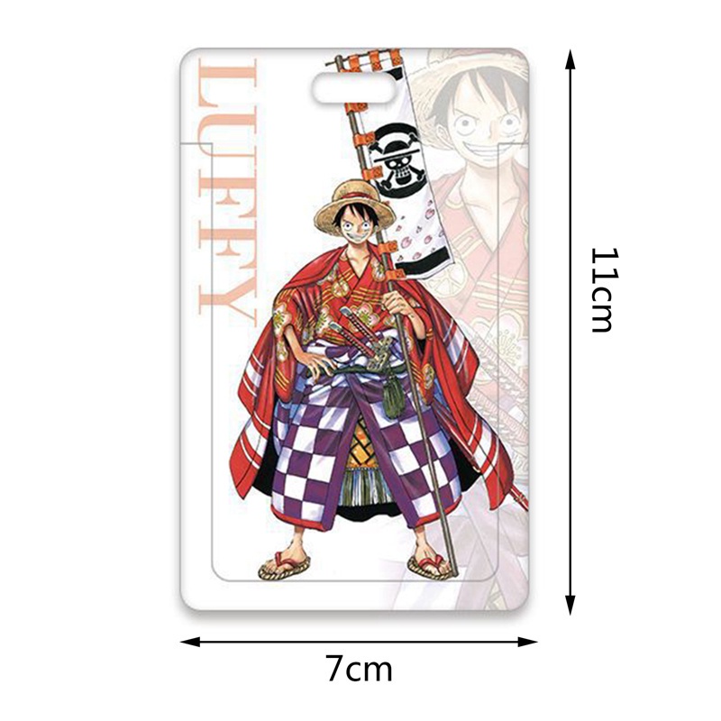 Bao đựng thẻ in họa tiết nhân vật one piece độc đáo