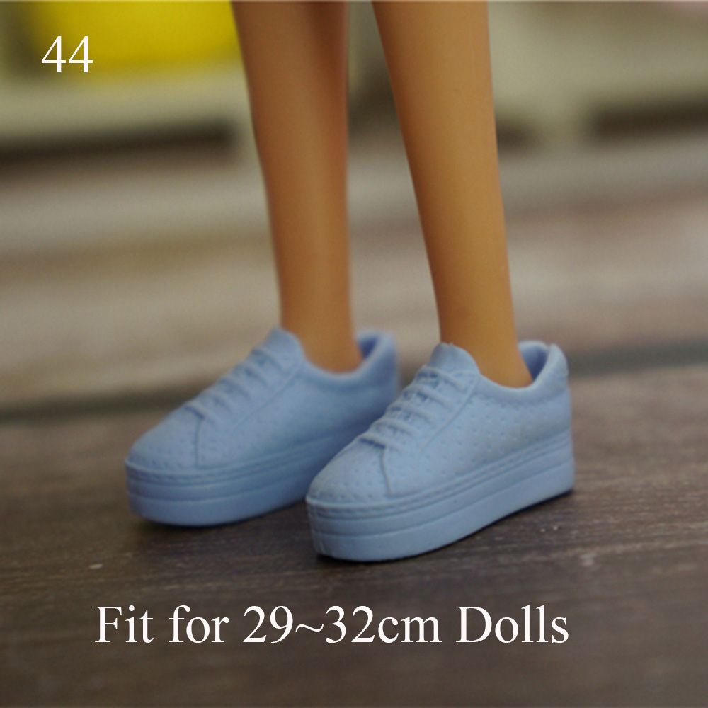 Giày boot cao gót 2.2cm nhiều màu sắc thời trang cho búp bê