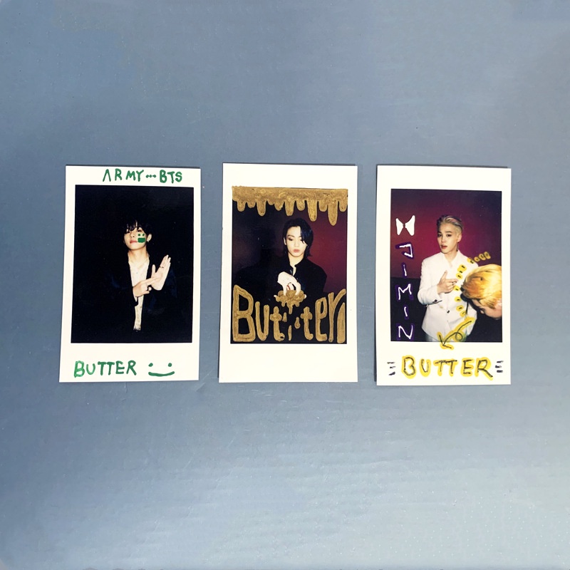 Set Card Teaser MV BTS Butter