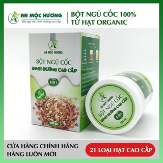 combo 4 hộp ngũ cốc An Mộc Hương kèm quà tặng lợi sữa/tăng cân/giảm cân