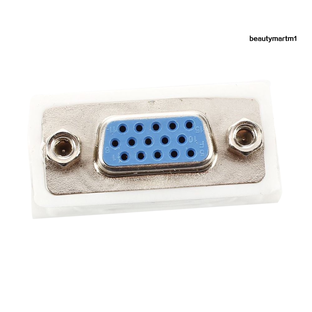 Đầu Chuyển Đổi Dvi-I 24 + 5 Male Sang Vga 15pin Female | BigBuy360 - bigbuy360.vn