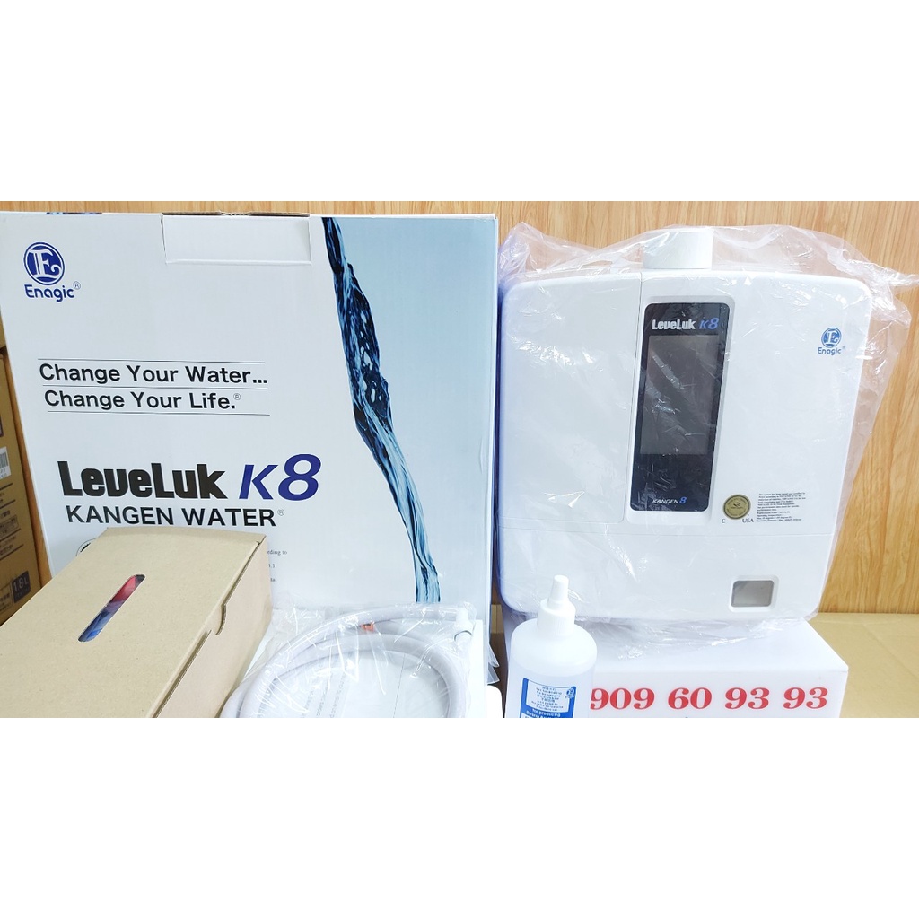 Máy Mới Chính hãng . Máy lọc nước điện giải Kangen Leveluk K8