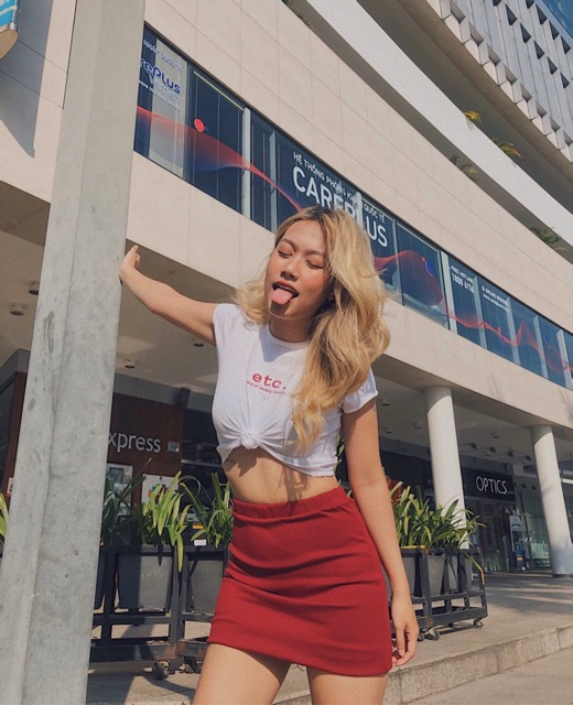 🍊 CHÂN VÁY THUN BASIC🥑