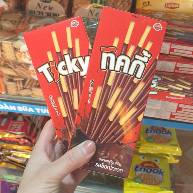 Combo 5 hộp bánh Ticky 20g Thái Lan