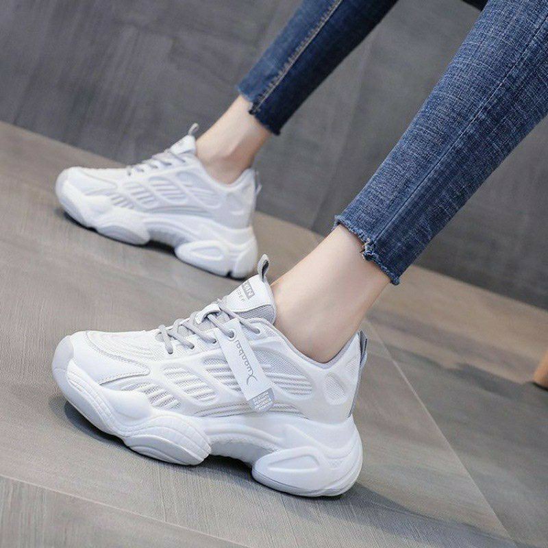 ( 2 Màu ) Giày Nữ Kiểu Dáng Sneaker Mới YOUKA Cực Đẹp, Giày Nữ Trẻ Trung Năng Động