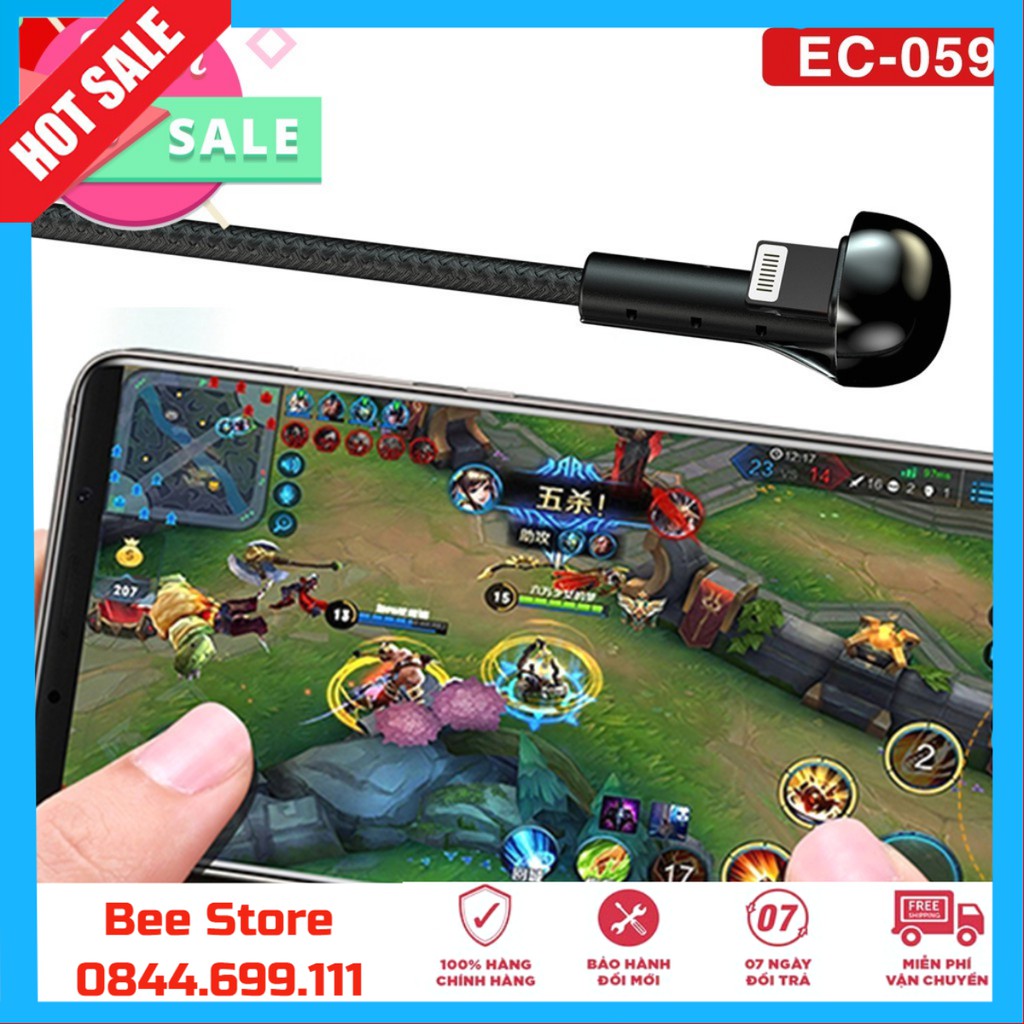 Cáp sạc chuyên chơi game, dây sạc nhanh Earldom EC-059 phong cách gaming - Beetech