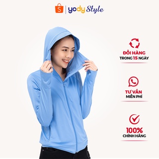 Áo chống nắng nữ YODY chống tia UV siêu nhẹ bền màu và thoáng mát vô cùng - ACN4002