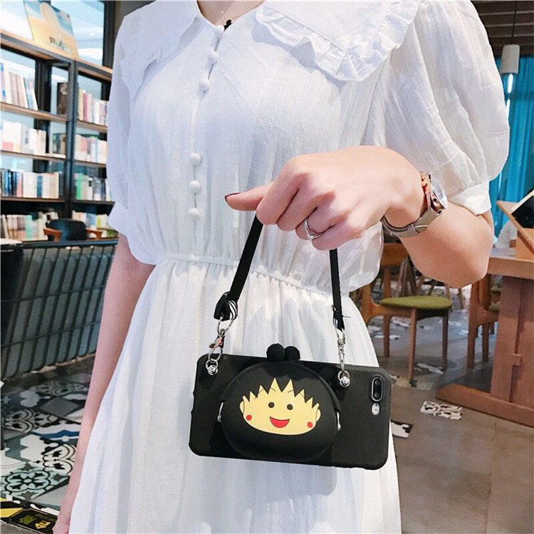 Ốp điện thoại TPU gắn ví dễ thương cho OPPO A93 F11 F9 Pro F7 F5 A92 F1S A5 A9 A53 2020 A12 Reno 3 5 Pro | BigBuy360 - bigbuy360.vn