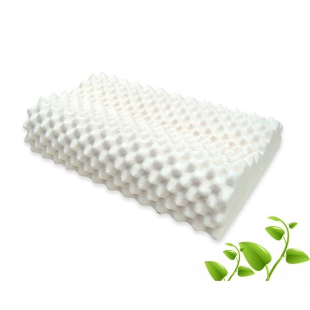 Gối cao su tự nhiên, Gối siêu mềm đàn hồi Kiosi K68 - Hàng chính hãng bảo hành 1 đổi 1 Mẫu mới 2021