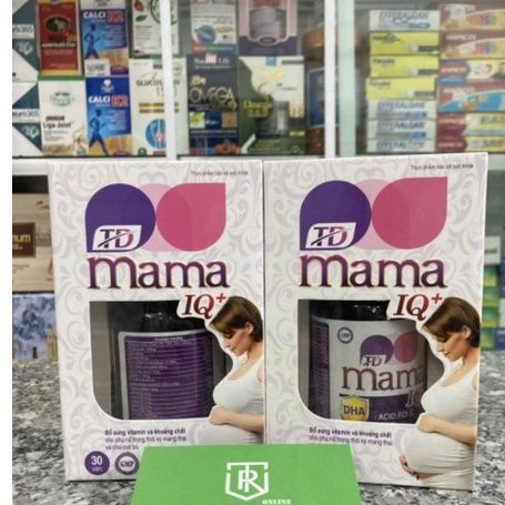 Viên uống bổ Bà bầu - IQ cho bé ( chính hãng 100% có tại Nhà Thuốc) Bác sĩ khuyên dùng