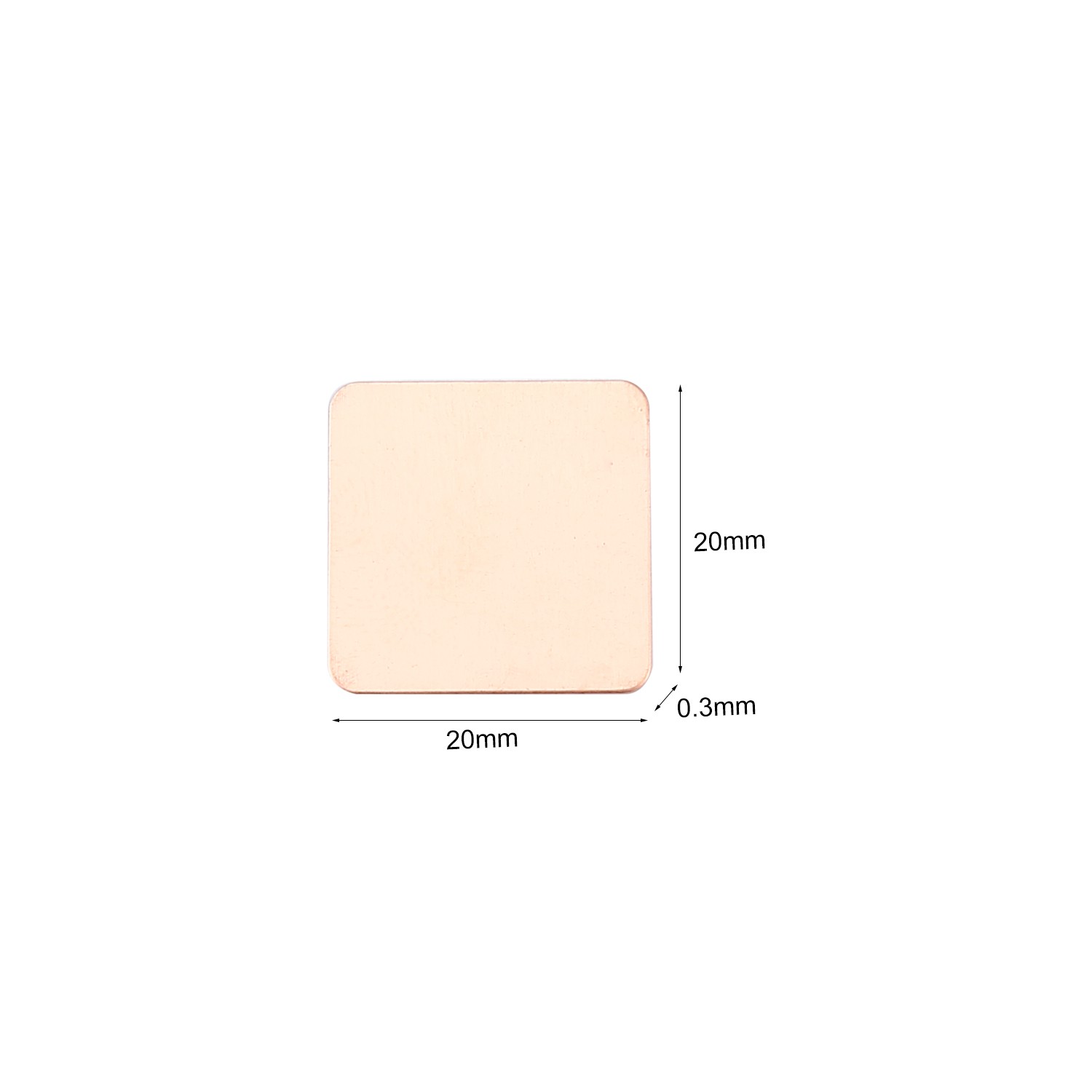 10 Miếng Tản Nhiệt Bằng Đồng Nguyên Chất 0.3mm Cho Laptop | BigBuy360 - bigbuy360.vn