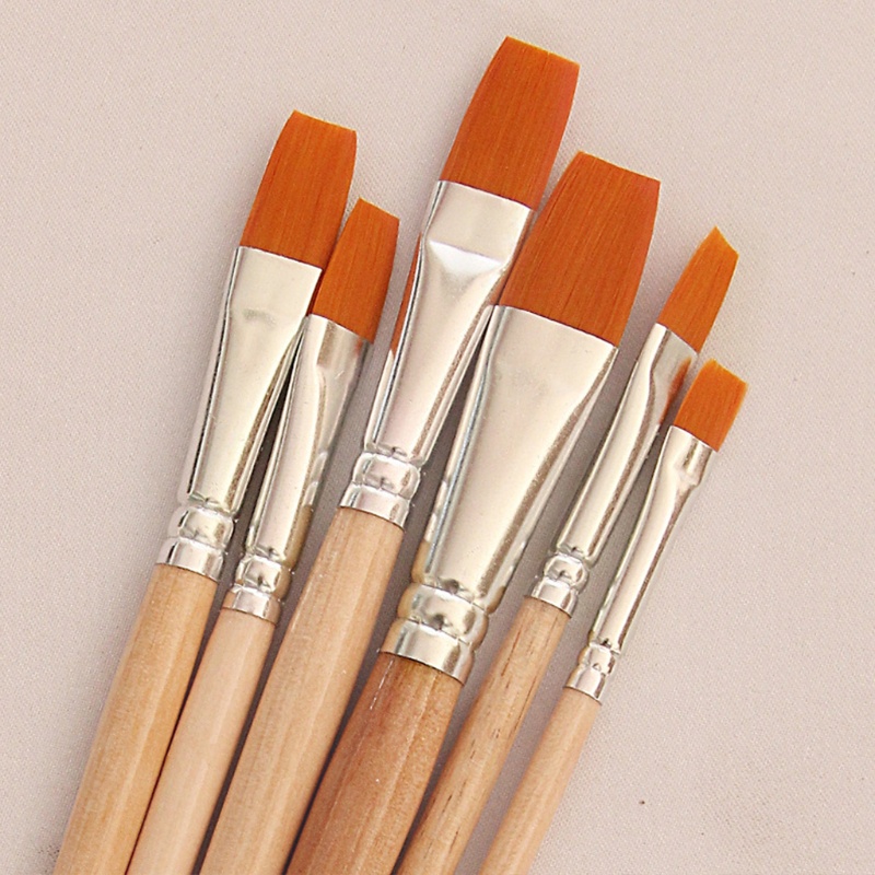Bộ 6 Cọ Vẽ Tranh Đa Năng Cho Người Mới Bắt Đầu