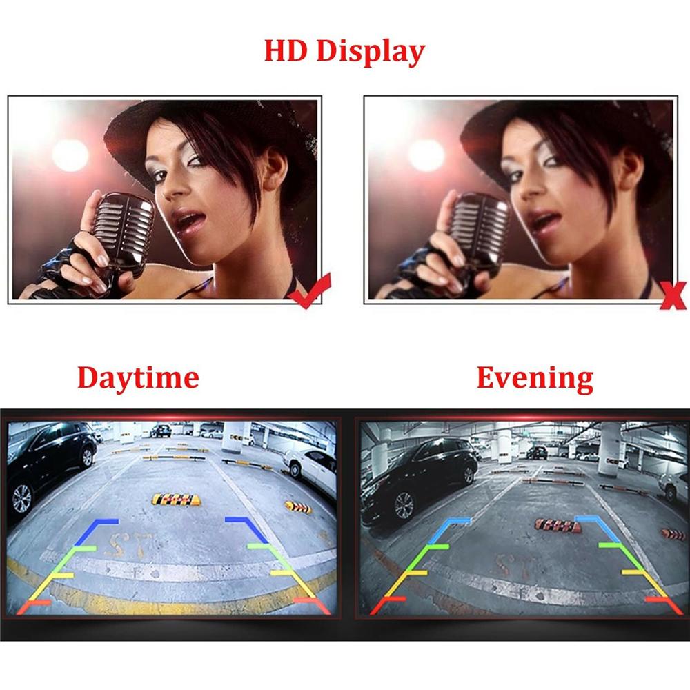 Camera Lùi Xe Ban Đêm Chống Nước Thông Dụng Cho Xe Hơi BERNARDO