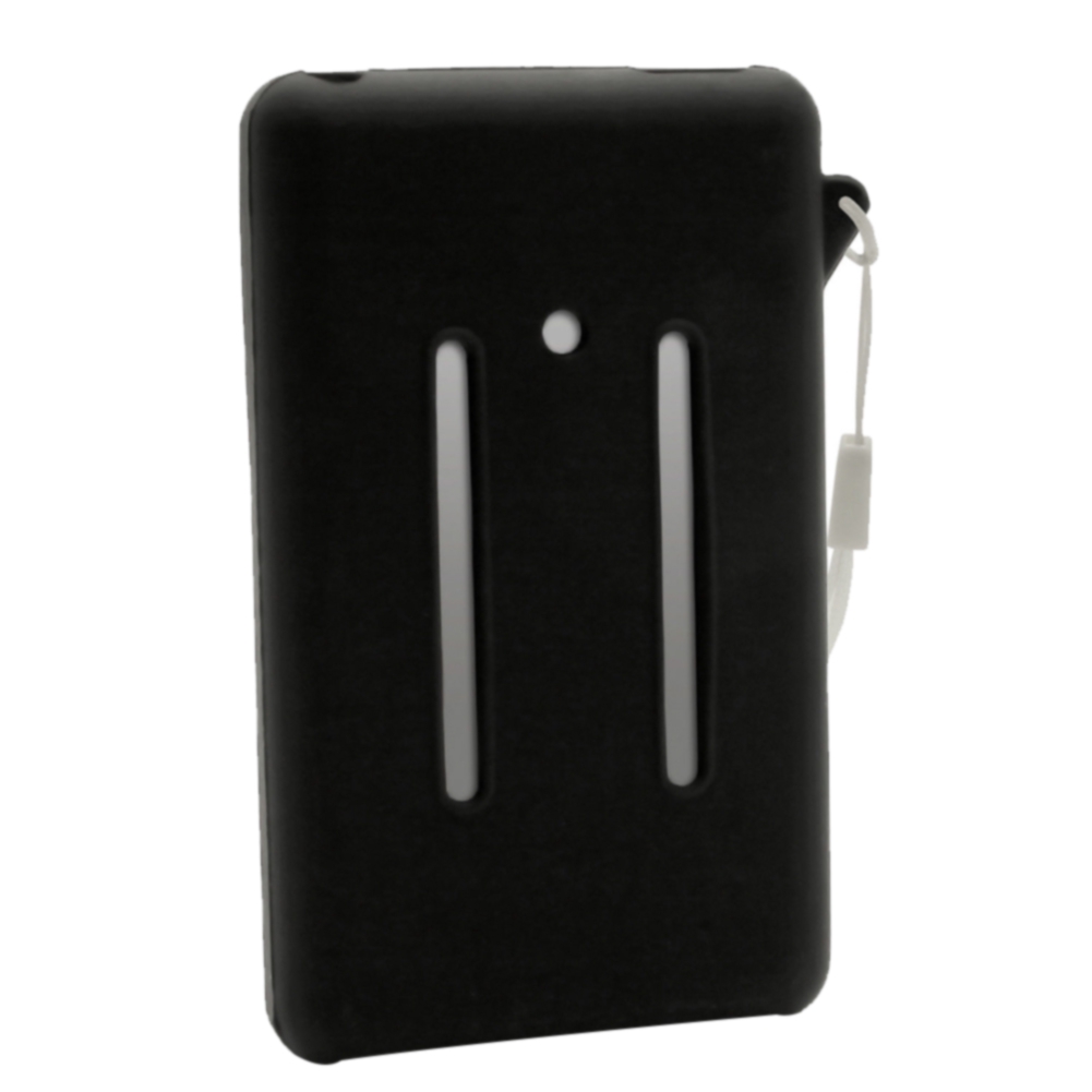 Silicone Case Durable Cover Washable Black Protective Soft Portable For Apple IPod Classic