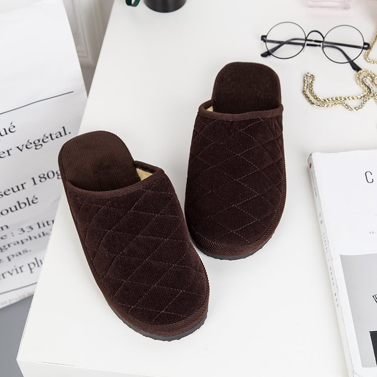 Dép Đi Trong Nhà Mùa Đông Nam Nữ Giá Rẻ Bông Nhẹ Êm Ấm Tiện Dụng