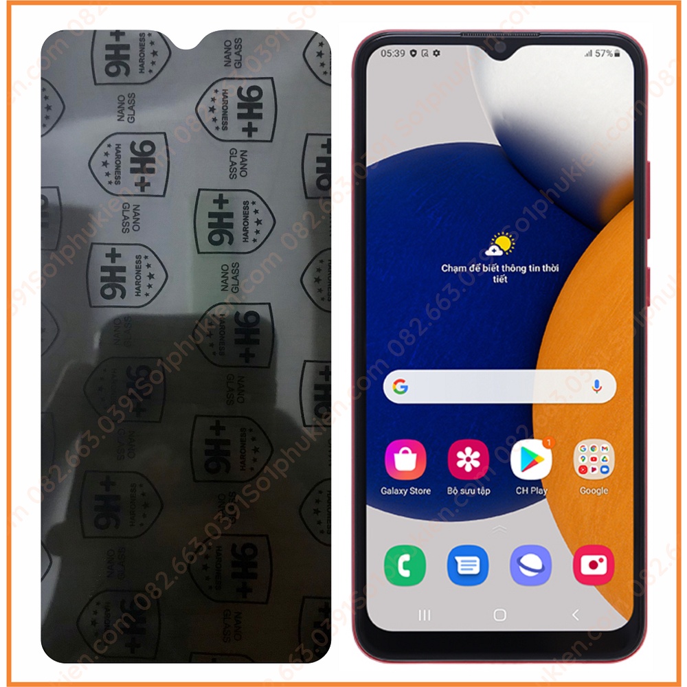 Dán cường lực chống nhìn trộm Samsung a03