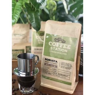 Cà phê xay 100% nguyên chất dùng pha phin - Coffee Station gu truyền thống hương vị đậm đà!