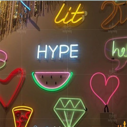 Cuộn 5m dây đèn led neon uốn chữ tạo hình trang trí