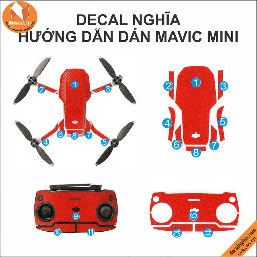   Skin dán Mavic Mini