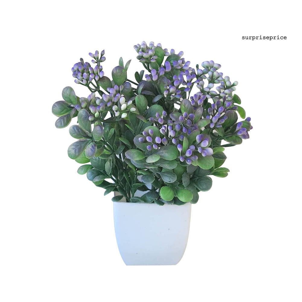 Chậu Hoa Nhân Tạo Xinh Xắn Dùng Cho Trang Trí