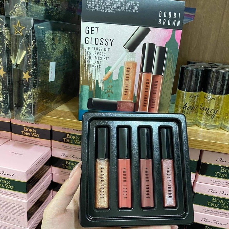 Set son bóng dưỡng Bobbi Brown