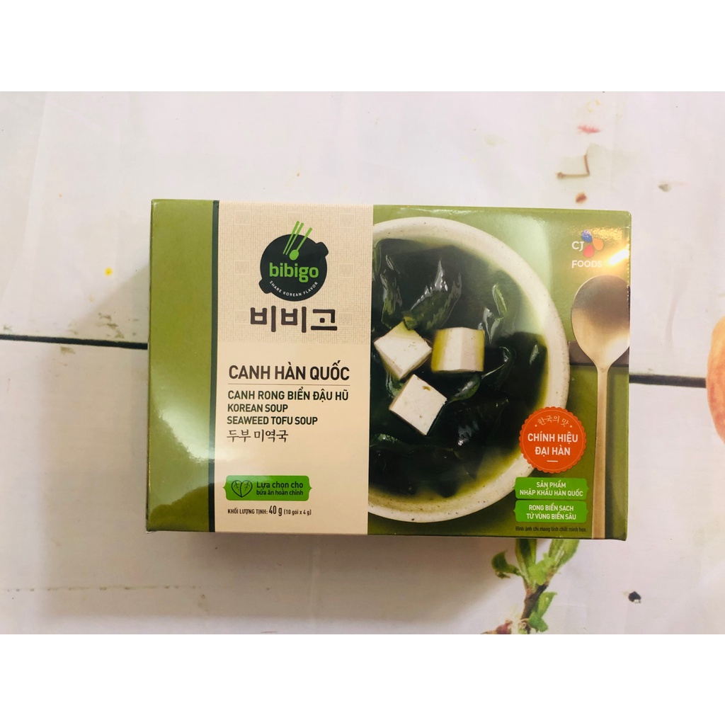 Lẻ 1 gói Canh Rong Biển Đậu Hũ CJ | BigBuy360 - bigbuy360.vn