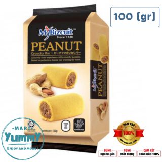 Bánh bông lan bơ đậu phộng Mybizcuit Malaysia 100 gram (Bánh Mybizcui Malaysia)
